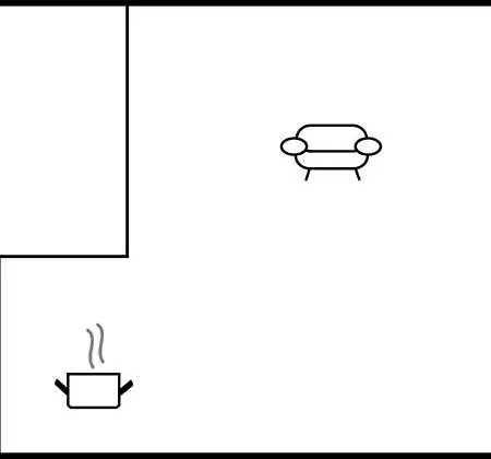 דירה Cozy In With Kitchen